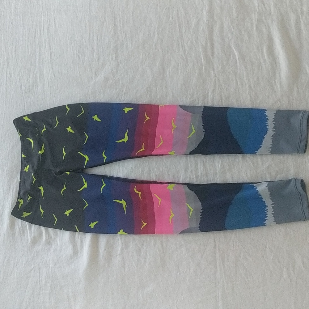 Mara Hoffman Multicolor Sunset Bird Leggings